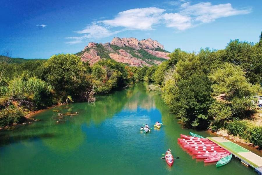 Mobile Home 6-Pers Camping Lei Suves-Cotes D'Azur-Including Airco Roquebrune-sur Argens Εξωτερικό φωτογραφία